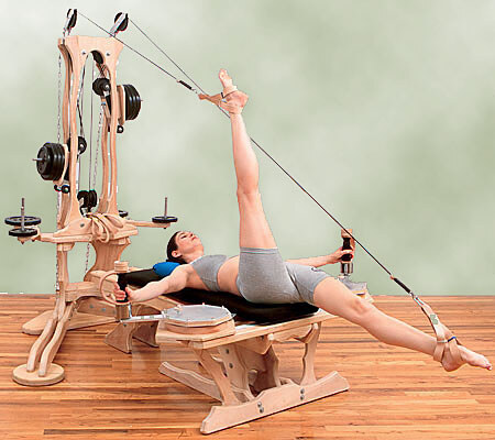 GYROTONIC Pulley Tower equipment in use